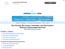 Tablet Screenshot of how-to-self.com